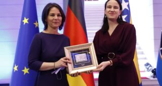 Baerbock i Karić: Njemačka je prijatelj Bosne i Hercegovine