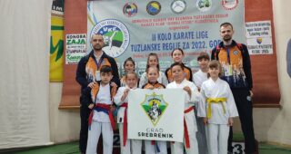 KK “1. Mart” Srebrenik osvojio 6 medalja u Doboj Istoku