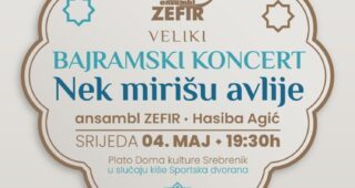 “Nek’ mirišu avlije” – večeras u Srebreniku veliki bajramski koncert