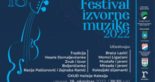 U utorak 18. Festival izvorne muzike “Kalesija 2022”